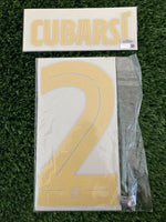 2024-2025 Cubarsí 2 FC Barcelona Home Name Set and Number Champions League Cup Player Issue TextPrint