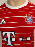 2022-2023 FC Bayern Munich Home Shirt Serge Gnabry Player Issue Authentic Champions Mint Size M