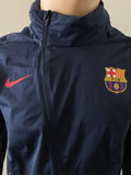 2022-2023 FC Barcelona Waterproof Rain Jacket Kitroom Player Issue Mint Condition Multiple Sizes