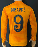 2024-2025 Real Madrid CF Long Sleeve Away Shirt Kylian Mbappe Champions League Kitroom Player Issue Mint Condition Multiple Sizes