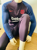 2019-2020 FC Barcelona Staff Training Tracksuit Training Top and Pants BNWT Size L