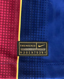 2020-2021 FC Barcelona Home Shirt Champions League Kitroom Player Issue BNWT New Size M