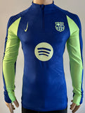 2024-2025 FC Barcelona Strike Drill Training Top Spotify Third kit Kitroom Player Issue Pre Owned Multiple Sizes