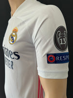 2020-2021 Real Madrid Home Shirt Sergio Ramos Champions League New Size S