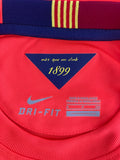 2014 2015 Barcelona FC Away Shirt La Liga Size S BNWT