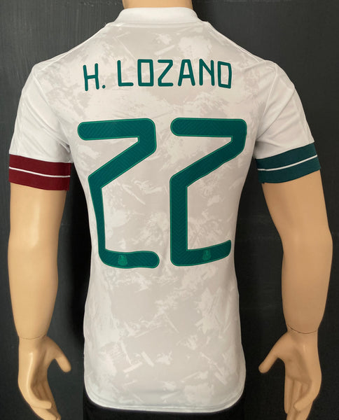 2020-2021 Mexico National Team Away Shirt Chucky Lozano Pre Owned Size S