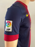2012-2013 FC Barcelona Home Shirt Xavier Hernandez “Xavi” LaLiga Pre Owned Size S