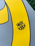 2014-2015 FC Barcelona Home Name Set and Number Luis Suarez Player Issue LaLiga and Champions Sipesa