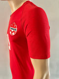 2019 Canada National Team Player Issue Home Shirt Alphonso Davies Pre Owned Size S