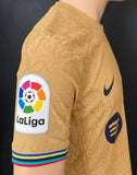 2022-2023 Barcelona Away Shirt Sergio Player Issue Kitroom La Liga Size L