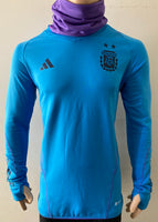 2022 Argentina National Team Warm Training Top Tiro 23 Pro Pre Owned Size M