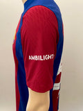 2023-2024 FC Barcelona Home Shirt Fermin López Player Issue Authentic Champions League New BNWT Multiple Sizes