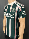 2023-2024 Manchester United Away Shirt Lisandro Martínez Champions League Kitroom Player Issue Mint Condition Size M
