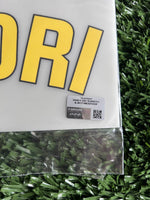 2025-2026 FC Barcelona Home Name Set and Number Pedri Player Issue La Liga Textprint Adult Size