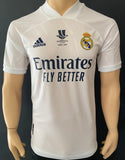 2020-2021 Real Madrid CF Home Shirt Toni Kroos Player Issue Authentic Spanish Super Cup New BNWT Size L