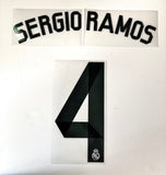 2014 - 2015 Real Madrid Set name Sergio Ramos (4) Home Player Issue Sporting ID