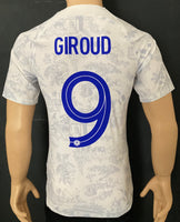 2022-2023 France Away Shirt Giroud Player Issue Authentic New BNWT Size S