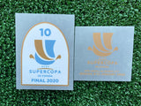 2019-2020 Real Madrid CF Supercopa Patches MDT Player Issue Textprint