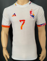 2022 2023 Belgium Away Shirt DE BRUYNE 7 Tomorrowland Player Issue Size M