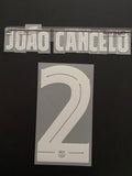 2023 2024 Barcelona FC JOAO CANCELO 2 Home Shirt Name Set and Number Player Issue UCL/ Copa del Rey Adult Size TextPrint