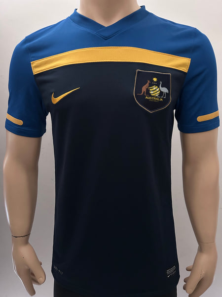 2010 Australia Away Shirt World Cup Pre-Owned Size S