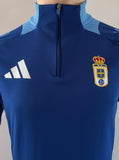 2024-2025 Real Oviedo Home Drill Training Top Sponsorless Pre Owned Size M