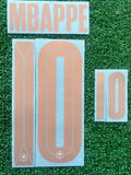2026-2027 France National Team Away Name Set and Number Kylian Mbappe Monblason Adult Size