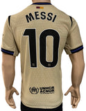 2025-2026 FC Barcelona Away Shirt Lionel Messi Player Issue Authentic BNWOT Size M