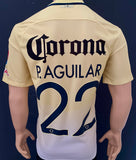 2016-2017 Club America Home Shirt Centenario Paul Aguilar Liga MX Pre Owned Size L
