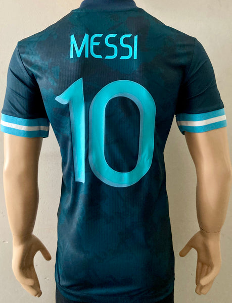 2020-2021-2022 Argentina Away Shirt Messi Player Issue BNWOT Copa America Champions Size L
