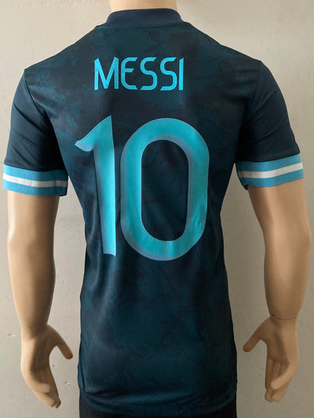 2020-2021-2022 Argentina  Away Shirt Player Issue Authentic Messi Mint Size S