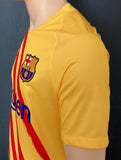 2021-2022 FC Barcelona Fourth Shirt Senyera Pedri Europa League BNWT Size S