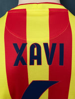 2013 2014 Barcelona FC Away Shirt Senyera XAVI 6 BNWT Size M