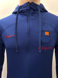 2022-2022 FC Barcelona Jacket Hoodie Blue Senyera New BNWT Size XL