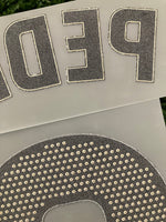 2024-2025 Pedri 8 FC Barcelona Home Name Set and Number La Liga Player Issue TextPrint