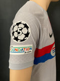 2022-2023 FC Barcelona Third Shirt Jules Kounde Player Issue Authentic Champions New BNWT Multiple Sizes