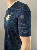2023 Jamaica National Team Pre-Match Shirt Top Navy Pre Owned Size L