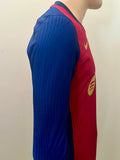 2024-2025 FC Barcelona Home Shirt Player Issue Kitroom Old Spotify New BNWOT Multiple Sizes (Fitted)