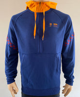 2021-2022  FC Barcelona Travel Hoodie Fleece  BNWT Size Small