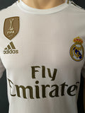 2019 2020 Real Madrid Home Shirt KROOS 8 UCL Player Issue Size M BNWT