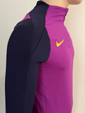 2025-2026 FC Barcelona Home Drill Top Training Player Issue Kitroom Purple Size S