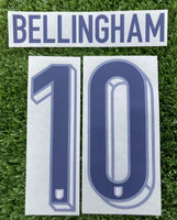 2024 EURO Bellingham 10 England National Team Home Name Set and Number Sporting iD Adult Size