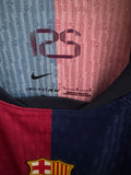 2024-2025 FC Barcelona Home Shirt Player Issue Kitroom Old Spotify New BNWOT Multiple Sizes (Fitted)