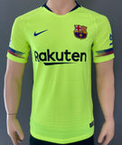 2018-2019 FC Barcelona Away Shirt Player Issue Authentic Pre Owned Size S