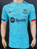 2023-2024 FC Barcelona Third Shirt Pedro Gonzalez “Pedri” Player Issu Authentic Champions New BNWT Size M