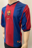 1998-1999 FC Barcelona Home Shirt Rivaldo La Liga Pre Owned Size XL