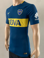 2017-2018 Boca Juniors Player Issue Home Shirt Tevez Pre Owned Size M