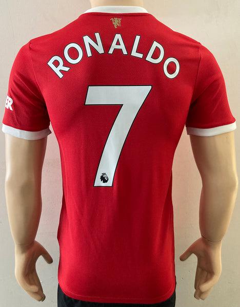 2021-2022 Manchester United Home Shirt Ronaldo Premier League BNWT Multiple Sizes
