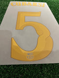 2026-2027 FC Barcelona Home Name Set and Number Pau Cubarsi Champions and Cup TPT