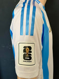 2024-2025 Argentina National Team Home Shirt Player Issue Authentic Lionel Messi World Cup Qualifiers World Champions Patches New BNWT Size M